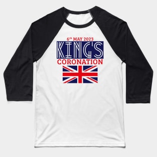 King’s Coronation, 6th May 2023 (Navy) Baseball T-Shirt